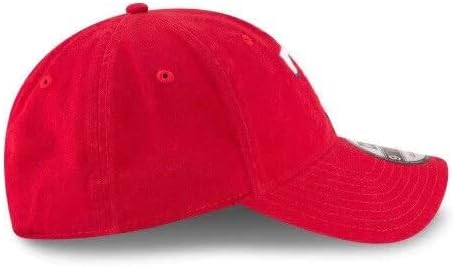New Era Texas Rangers Youth Junior Core Classic 9twenty podesivi Strapback crveni šešir sa logom u boji tima