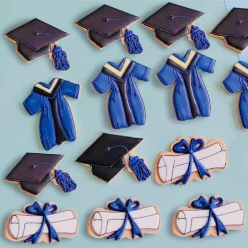 Rezači kolačića 4 kom, rezači diplomskih kolačića po JOL JOL-u, diplomska kapa, Diploma, maturska haljina