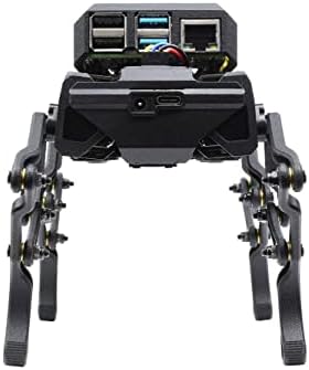 Wavego, 12-dof Bionic Robot nalik psu, otvoren izvor za ESP32 i PI4B, prepoznavanje lica, praćenje boje, otkrivanje pokreta