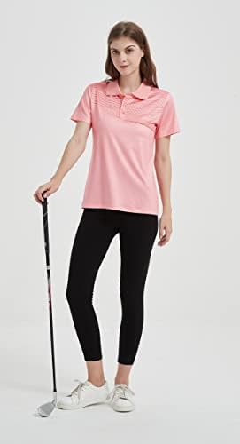 IgEekwell ženske golf majice kratki rukav navratnik polo majica vlage Wicking Lady Golf odjeća za ispis tenis sport majica ...