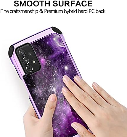 Bentoben Samsung Galaxy A32 5g CASE, Slim Fit Glow u tamnom 2 u 1 teškim čvrstim hibridnim mekim TPU BUMPER HARD PC Poklopac za zaštitu