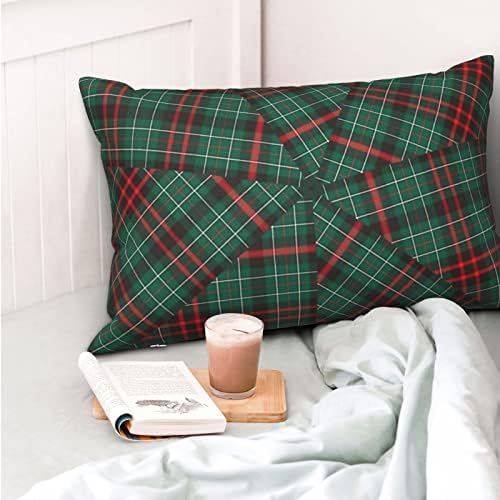 Jicrrt MacDairmid Moderni tartan jastuci sa otvorenim tartan-om i ležeći hipoalergeni jastuci