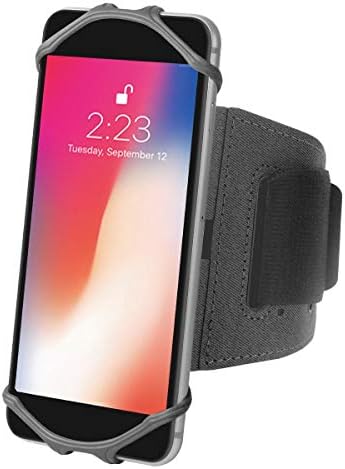 Boxwave Holster Kompatibilan sa MicroMax X412 - Activestretch Sport Armband, podesiva traka za vježbanje i kandidat za Micromax X412