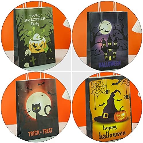 KESYOO 12PCS Halloween Elements Candy Bag Dekorativna ručna poklon torba Party Halloween kostim