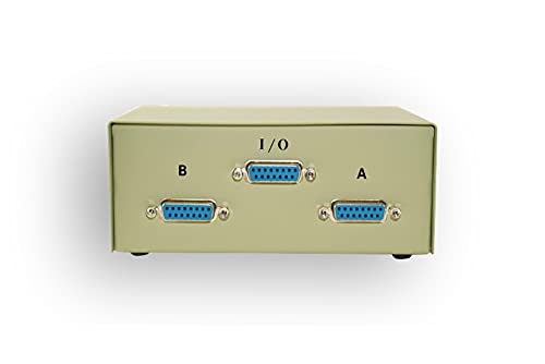 Kentek DB15 2-smjerna kutija za ručni prijenos podataka 15-pinski i / o AB ženski Port za Pc MAC monitore periferne uređaje MIDI uređaja