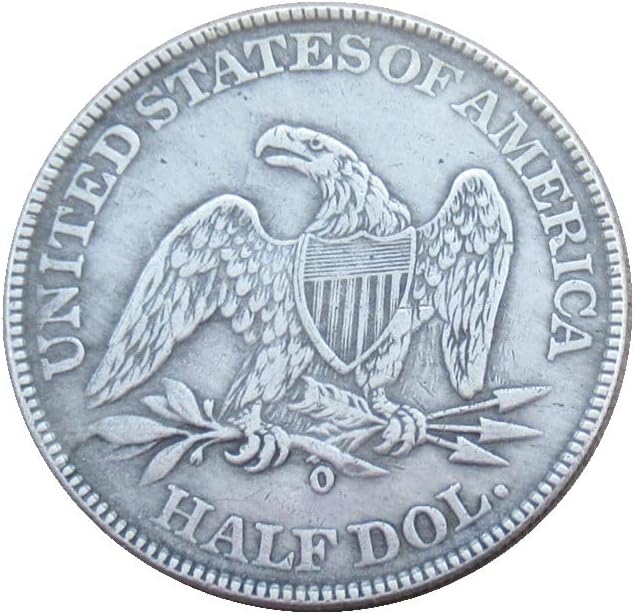 Američka zastava na pola dolara 1845 Komemorativni kovani replicirani replika