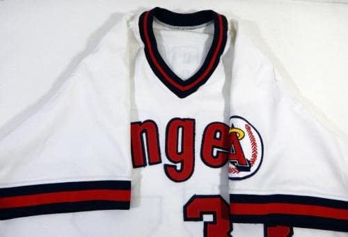 1988 California Angels Stew Cliburn 33 Igra Polovni bijeli dres 44 DP14386 - Igra Polovni MLB dresovi