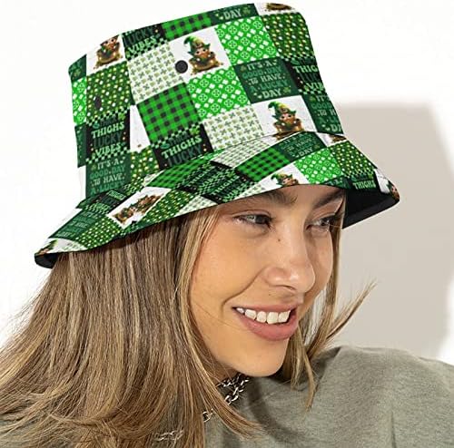 Aniruddha St. Patrick's Dnevna kašika za žene Muškarci Ljetni šešir za sunčanje Hat, ljetna putovanja plaža