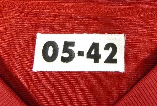 2005 San Francisco 49ers Johnnie Morton 84 Igra izdana Crveni dres 42 DP28769 - Neintred NFL igra rabljeni dresovi