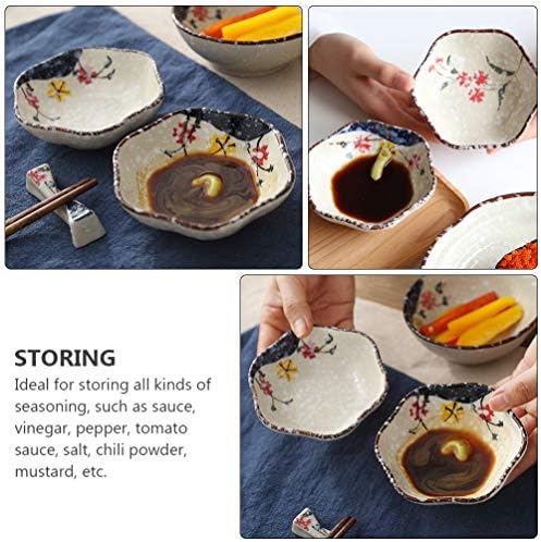 Dvorišni umak za rubove japanske keramičke umake posuve Snack posluživanje umaka za ladicu šalice porcija čaše za uklanjanje ladica