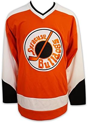 MAD Brothers Slap Shot Movie zvanično licencirani sirakuzni buldog hokejaški dres napravljen u Kanadi