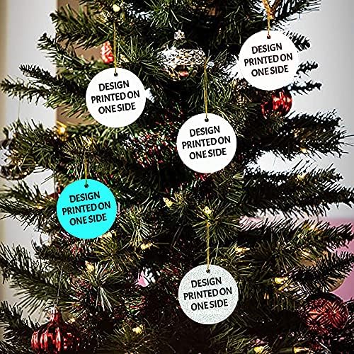 Naš Prvi Božićni Ornament-Funny Drag Racing Poklon Ornament - Personalizovani Kućni Ornament,, Holiday Ornament, Ornament Po Meri, Uspomena, Porodično Stablo