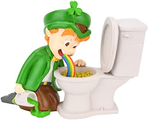 Drveni Buddees lonac zlata Funny St. Patrickov dan Leprechaun Dekoracija Figurica