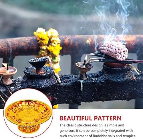 Alipis Hrana posluživanja pločice Temple Bowl Brass Bowl Ritual Bowl Tibetan Buddhist Ponuda