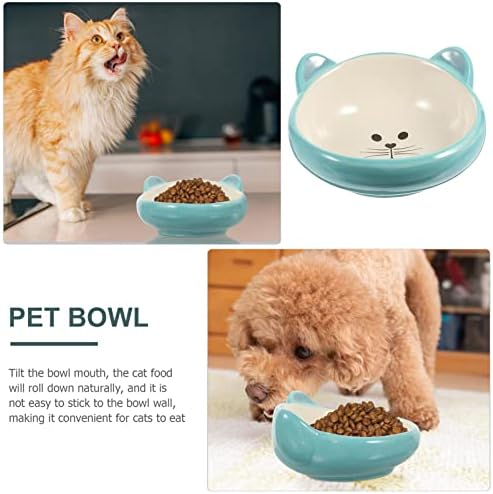PATKAW posuda za hranu za mačke posuda za hranu za mačke keramičke posude za mačke posuda za kućne ljubimce jela za mačke osnovna
