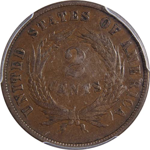 1872 Dvostotni komad VF 25 PCGS 2C US Type Coin Kolekcionarni SKU: IPC8776