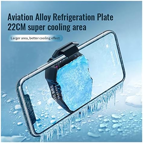 FZZDP Telefon radijator Univerzalni prijenosni mobilno -Oling Game Cooler Fan Gaming Hladni ventilatorski ventilatorski mobilni telefon