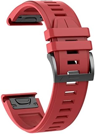 DJDLFA Strap za promatranje za Garmin Fenix ​​7x 7 6x 6 5x 5 3 3HR 935 S60 MK1 Gledajte brzo izdanje Silikone Easyfit ručni ručni