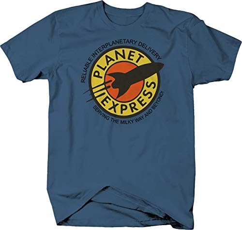 Caps opskrbljuju planeta Express majica logotip klasični majica smiješni tee