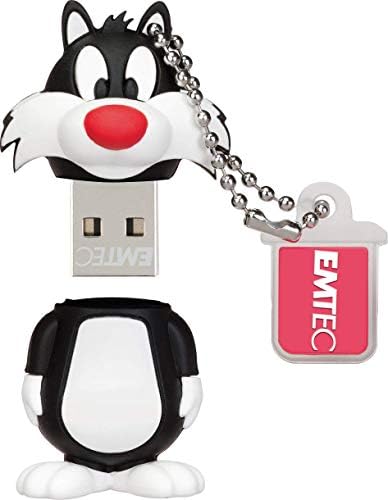 EMTEC ECMMD16GL101 - USB 2.0 Flash Drive - 16 GB, 16 Idi - Raspon licenci - L100 Kolekcija - Looney Tunes - Sylvester - 3D guma