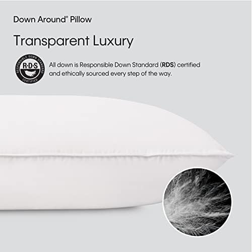 Calvin Klein dolje oko dodatne firme jastuk za podršku, dvostrukim jezgrom donjim perjanim dizajnom, idealno za bočne pragove, mjeri