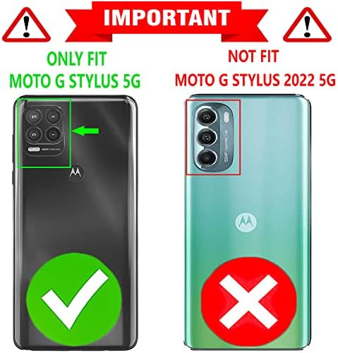 Moto G Stylus 5G futrola, Motorola g Stylus 5G futrola ,sa [uključenim zaštitnim ekranom od kaljenog stakla], STARSHOP vojni zaštitni