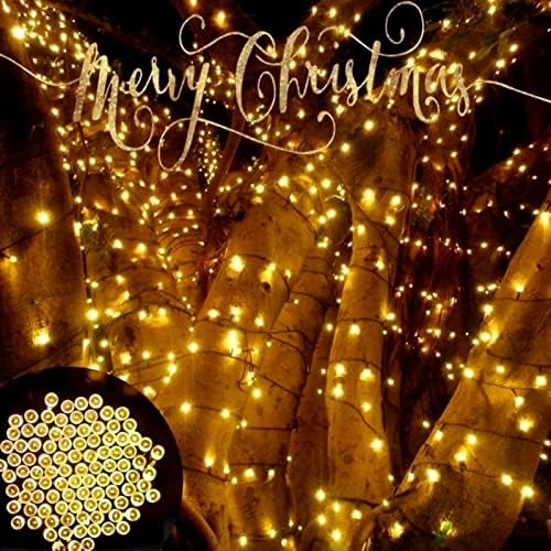 HEYUANPIUS šareni Božić Treelights, šareni Božić Treelights, žičani svjetlosni Trakasti lanac za Božić Tree Wedding Party spavaća