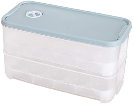 SLNFXC kućanski kartonski frižider kutija za čuvanje svežih kutija za čuvanje kuhinjske hrane posuda za jaja skladište se može postaviti kutija sa poklopcem