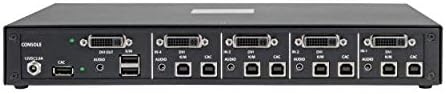 Secure KVM Switch 4-Port DVI + Audio Niap Pp3. 0 Certified W / CAC