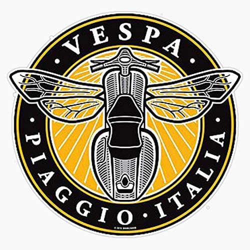 Vespa Piaggio Italia naljepnica za naljepnice zabojaka vinilna decal 5 inča