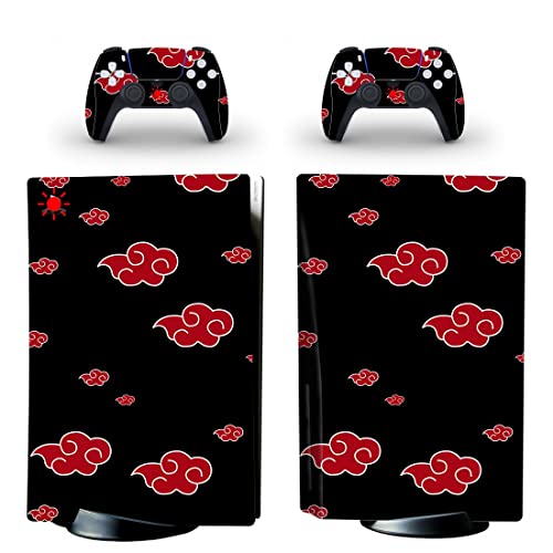 Anime HNarutong i NBorutom Sasuke Kakashi Itachi PS4 ili PS5 skin naljepnica za PlayStation 4 ili 5 konzolu i 2 kontrolera naljepnica