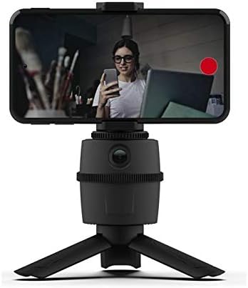 Thuraya XT-PRO postolje i nosač, boxwave® [pivottrack selfie stand] za praćenje lica okretni nosač za Thuraya XT-Pro - Jet Black
