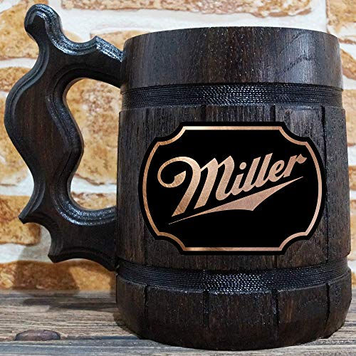 Miller pivo, nazvana pivskim etiketom, Day Day Day, Miller Beer Stein, Miller Tankrd, Prilagođeni poklon za muškarce, poklon za njega, poklon za muškarce