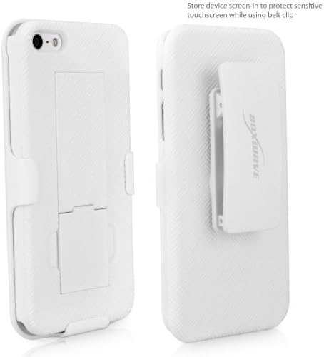 Boxwave Holster Kompatibilan sa iPhone se - Dual + Holster Case sa punjačem za ključeve Bonus, poklopac školjke i kaiš za kopču sa