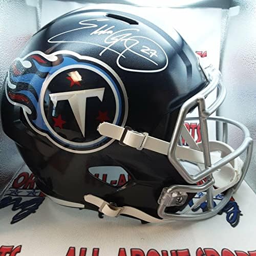 Eddie George Replica potpisao Tennessee Titans potpisani šlem pune veličine JSA-autogram NFL šlemovi