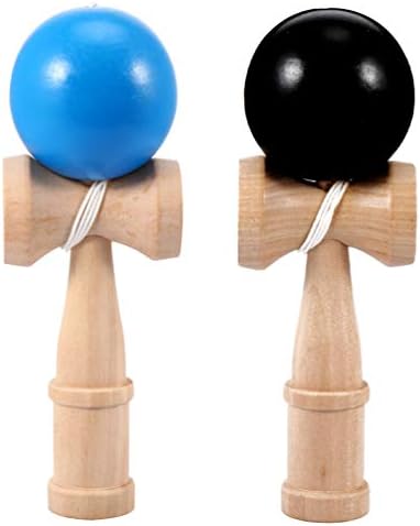 Besporble Ball Ball Toys 2pcs Kendama igračka ravnoteža Kendama Pro Model HOTL CHALL CUP IGLE IGRA COLL CUP ZA POČETNICE I STJECERTI IGRAČA IGRAČA KULTA