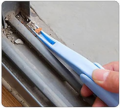Thyandths 3pcs Ručni alat za čišćenje zupčanika, prozora Četkica za čišćenje četkica za čišćenje četkica za čišćenje kapljica Kuhinja Kuhinja Kuhinja Čišćenje domaćinstva, Plavo