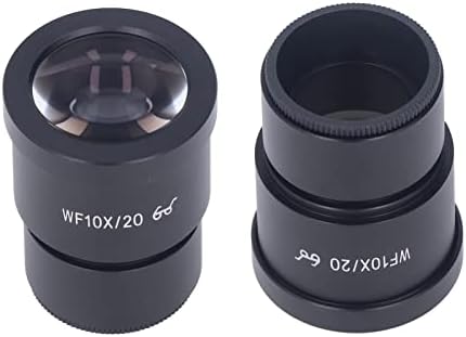Ftvogue mikroskop objektiv 10x 20mm polje 30mm interfejs širokougaoni okular visoke tačke oka za laboratorijski Stereo, mikroskop