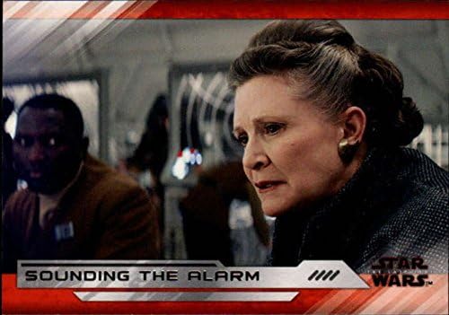 2018 TOPPS Star Wars Posljednji Jedi serija 2 # 27 Soving alarma Kompletna trgovačka kartica