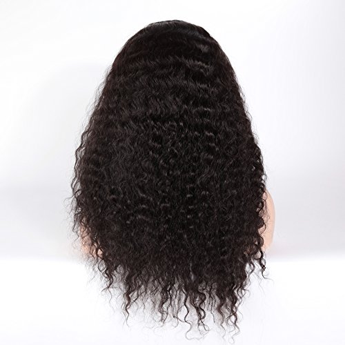 Perikeroyal kovrčava duga kosa na španskom talas Remy ljudska kosa čipkaste perike za crne žene 1b 22 srednja veličina kape