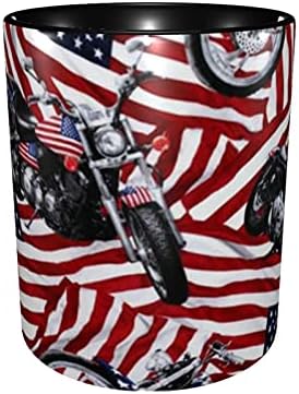 Američka zastava motocikl SAD Patriotske smiješne šalice za kafu keramička šolja za muškarce žene čaj 11 Oz novitet jedinstveni Najbolji pokloni sef za mikrovalnu pećnicu