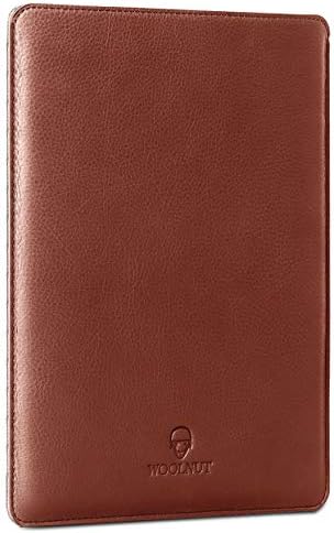 Woolnut Leather Sleeve Cover Case za iPad Pro 11 inč & amp; 10.9 inch iPad Air-Crna / konjak
