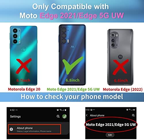 STSNano za Moto Edge 2021/Edge 5G uw futrola Slatka dizajn likova iz crtića futrole za telefone Girly za žene djevojke dječaci Kawaii Meki TPU smiješni jedinstveni Cool poklopac za Motorola Edge 2021/Edge 5G uw