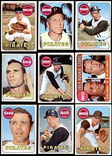 1969 TOPPS Pittsburgh gusari u blizini Team Set Pittsburgh Pirates Ex / MT + gusari