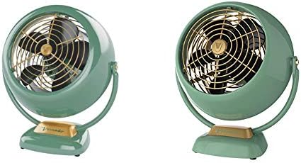 Vornado Vfan Vintage Air Circulator ventilator, zeleni & vfan jr. Vintage ventilator cirkulatora zraka, zelena