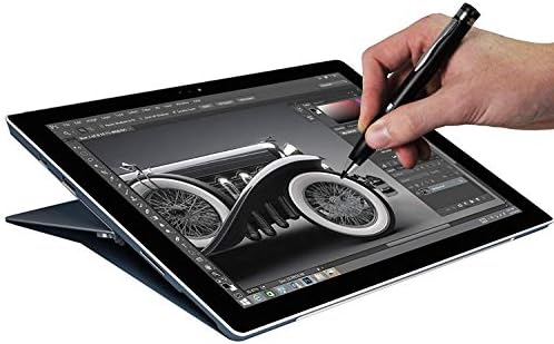 Navitech Broonel crna fina tačaka digitalna aktivna olovka kompatibilna sa inspirin 15 7000 serije 2-in-1 laptop