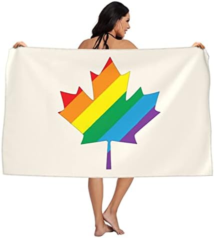 SavedWarf LGBT Kanada Pride kupatilo ručnik za kupatilo upijaju ručnike za ručnike Mekane premium krpe za brzo sušenje