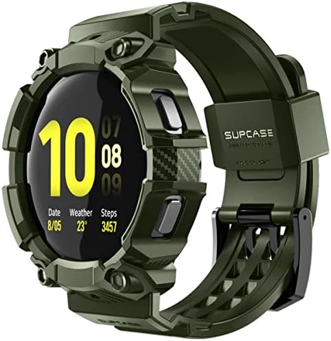 Supceses Unicorn Beetle Pro Series Case za Galaxy Watch 5 44mm / Galaxy Watch 4 44mm, Čvrsta zaštitna futrola sa trakom