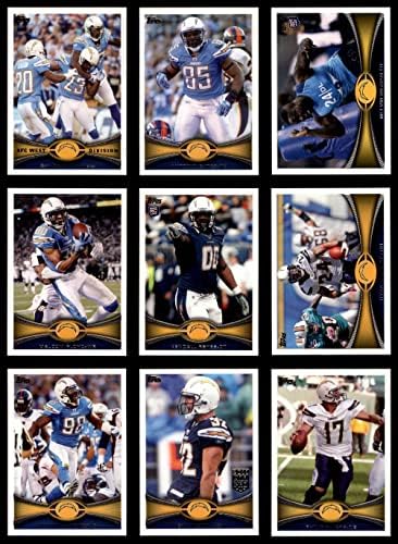 2012 TOPPS San Diego Chargers Team Set San Diego Chargers NM / MT punjači