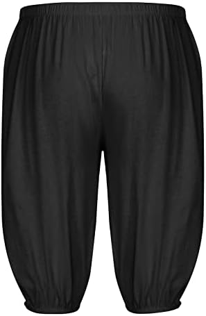 OZMMYAN Cargo Hlače za muškarce Ljetne pamučne kratke hlače Casual Yoga Hlače Kućice za odmor
